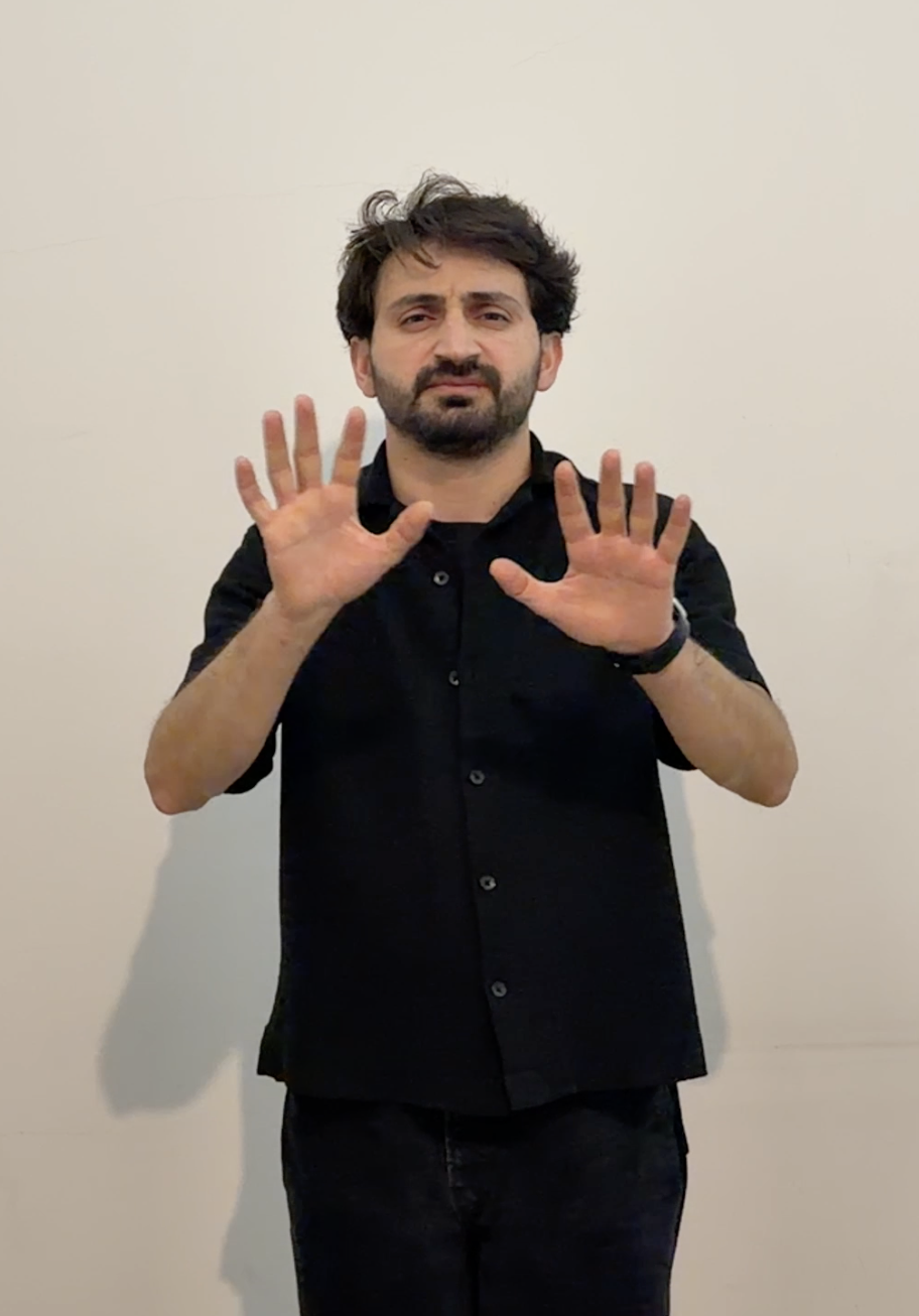 Türk İşaret Dili'nde sis hava durumu işareti — işaret dilinde hava durumu