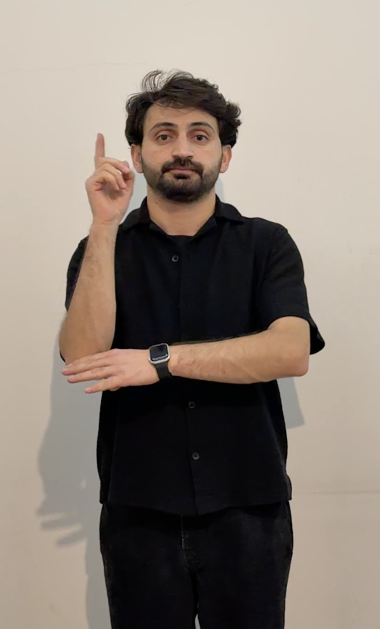 Türk işaret dilinde kalem işareti, işaret dili okul kelimeleri