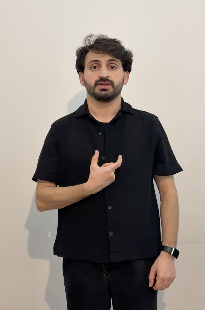 İşaret dilinde öğrenci işareti — TİD eğitim kelime haznesi