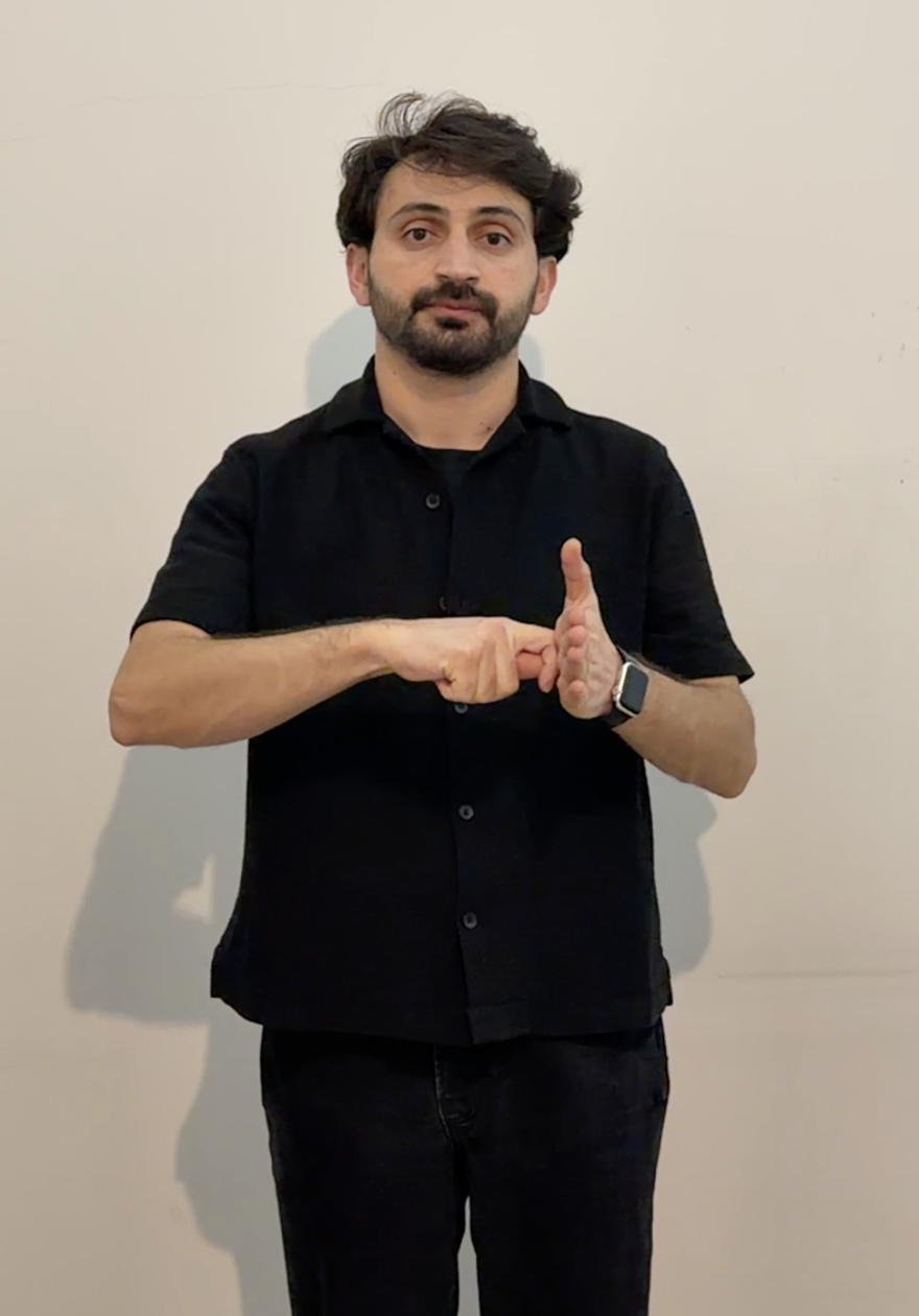 Türk işaret dilinde silgi işareti