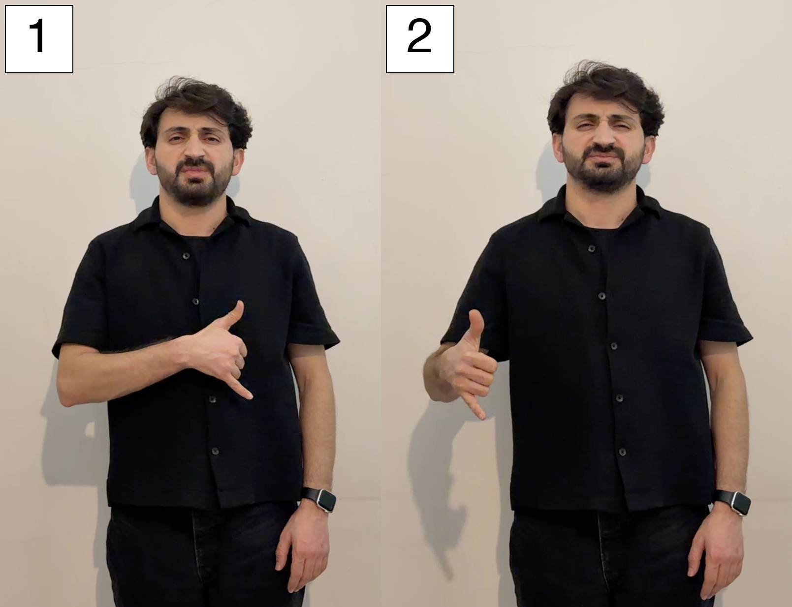 Türk işaret dilinde ağrımak işareti, işaret dilinde ağrıyor nasıl denir