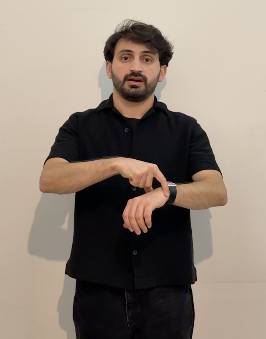 Türk İşaret Dili'nde hasta işareti — engelsiz sağlık iletişim merkezi