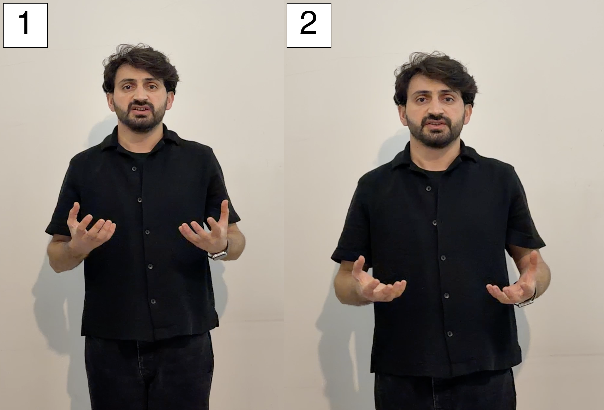 Türk İşaret Dili'nde ağır sıfat işareti — işaret dilinde sıfatlar