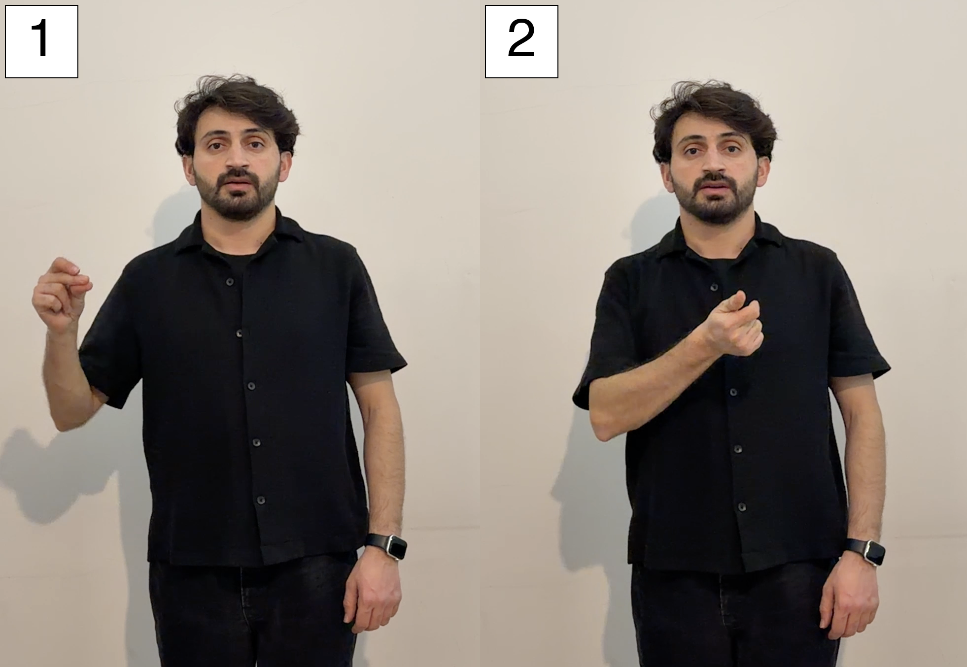Türk işaret dilinde hızlı işareti